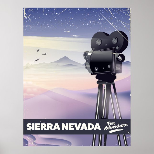Sierra Nevada Resematerial Poster (Framsidan)