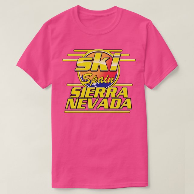 Sierra Nevada Spain ski T Shirt (Design framsida)