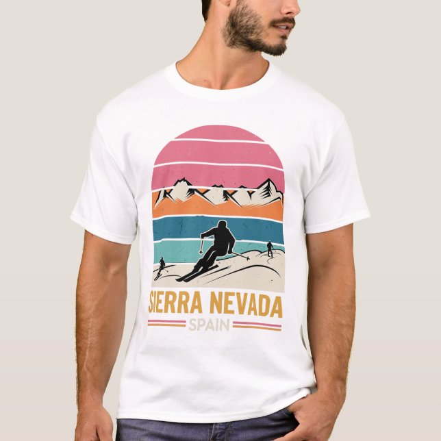 Sierra Nevada Spanien T Shirt (Framsida)