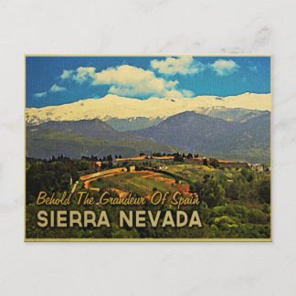 Sierra Nevada Spanien Vykort