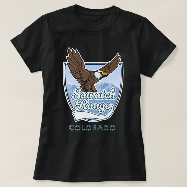 Sierra Nevada USA logotyp T Shirt (Design framsida)