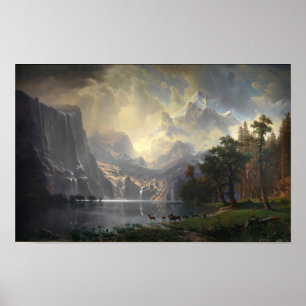 Sierra Nevadabbergen Poster
