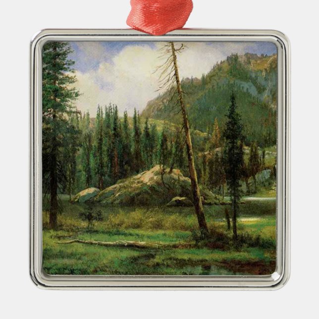 Sierra Nevadabergen (American Woodland) Julgransprydnad Metall (Framsidan)