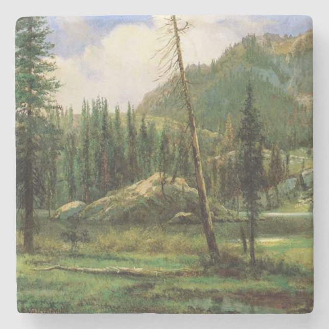 Sierra Nevadabergen (American Woodland) Stenunderlägg (Framsidan)