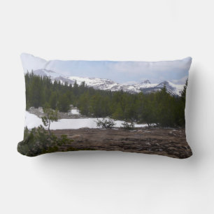Sierra Nevadabergen och Snö vid Yosemite Lumbarkudde