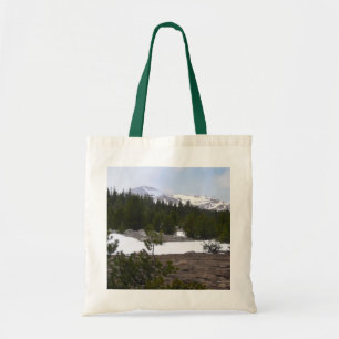 Sierra Nevadabergen och Snö vid Yosemite Tygkasse