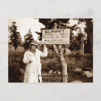 Sierra Nevadas toppmöte Vykort