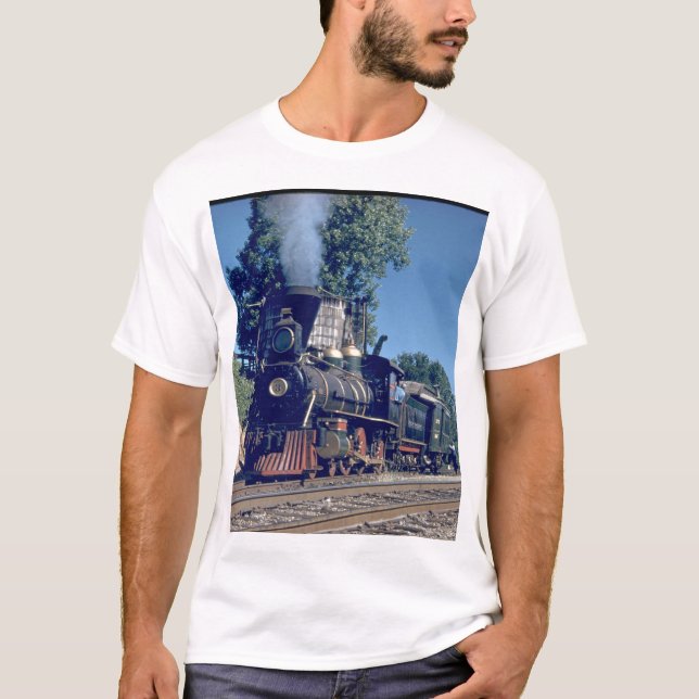 Sierra RR 4-6-0 #3, 1893_Trains T-shirt (Framsida)