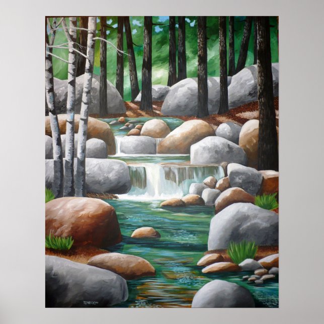 Sierra Stream Poster (Framsidan)