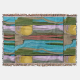 Sierra Sunrise Abstact Art Mysfilt