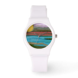 Sierra Sunrise Abstrakt Art Armbandsur
