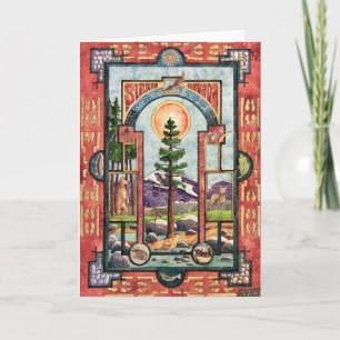 Sierra upplyst Nevada Kort