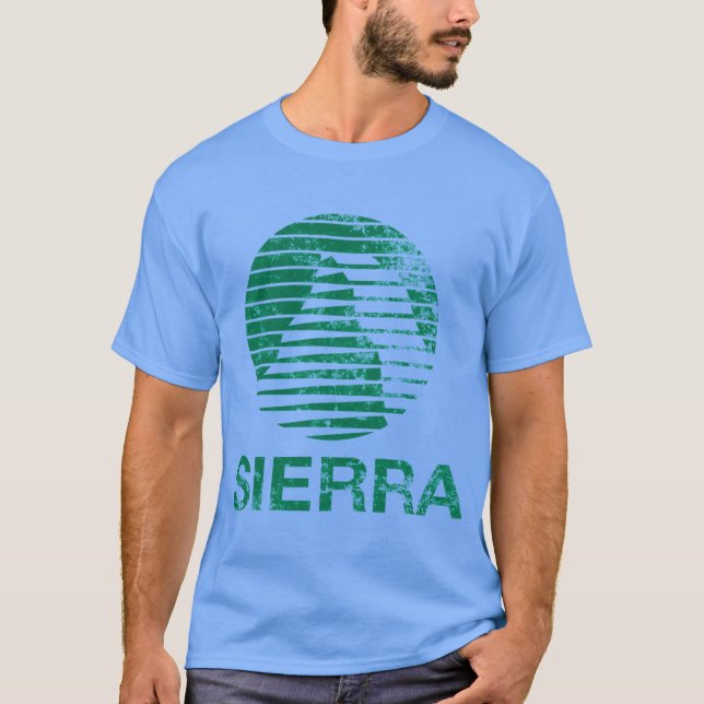 Sierra urblekt klassisk t-shirt flicka (Framsida)