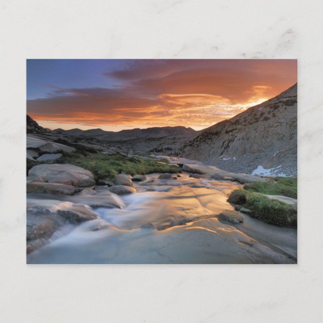 Sierra Wave over Yosemite Vykort (Framsida)