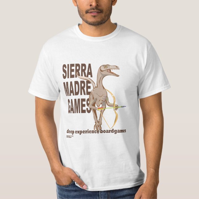 Sierran Madre spelar logotypskjortan Tee (Framsida)