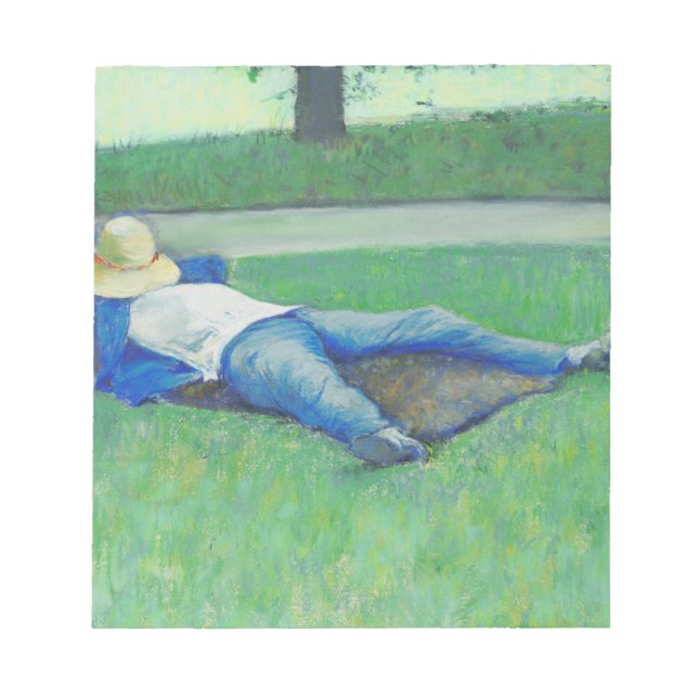 Siesta (av Gustave Caillebotte) Anteckningsblock (Framsida)