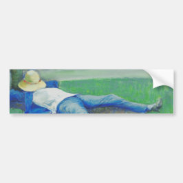 Siesta (av Gustave Caillebotte) Bildekal