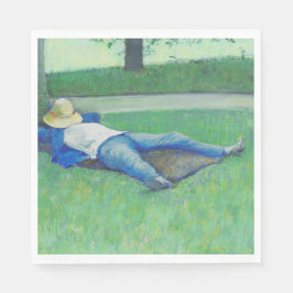 Siesta (av Gustave Caillebotte) Pappersservett