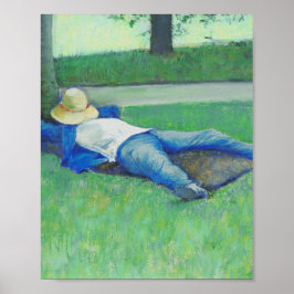 Siesta (av Gustave Caillebotte) Poster