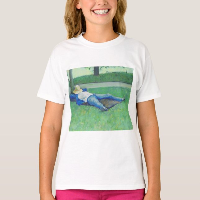 Siesta (av Gustave Caillebotte) T Shirt (Framsida)