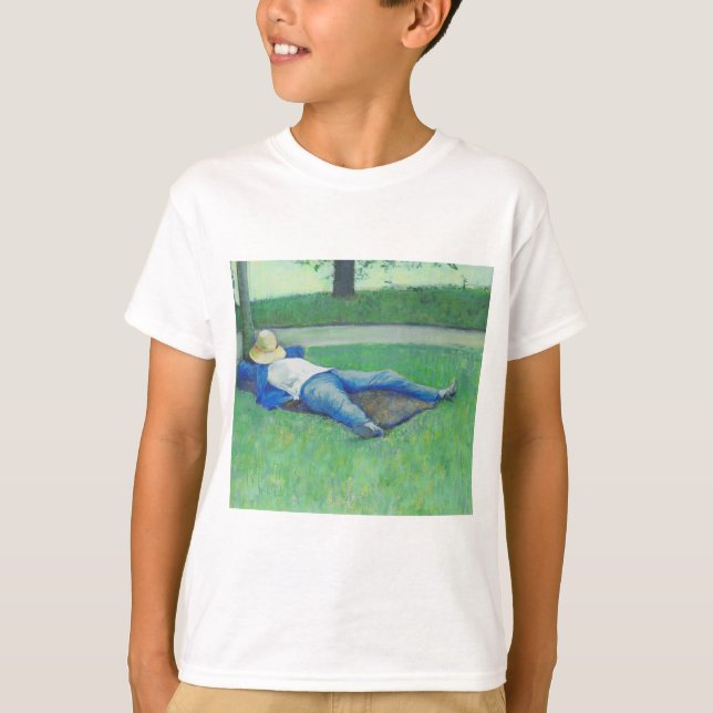 Siesta (av Gustave Caillebotte) T Shirt (Framsida)