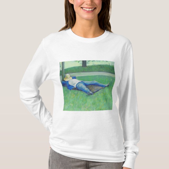 Siesta (av Gustave Caillebotte) T Shirt (Framsida)