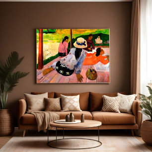Siesta av Paul Gauguin Poster