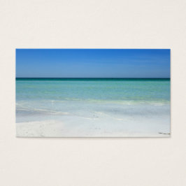 Siesta Beach Bukt Kusten Visitkort