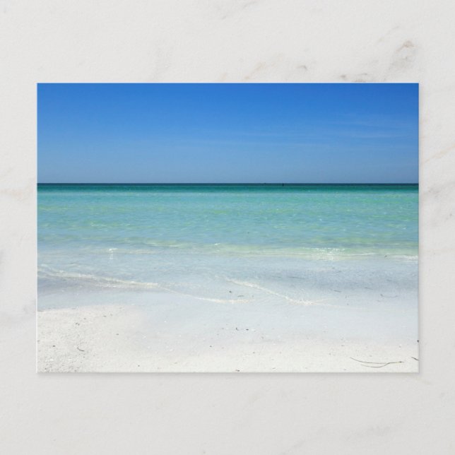 Siesta Beach Bukt Kusten Vykort (Framsida)