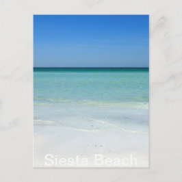Siesta Beach Bukt Kusten Vykort