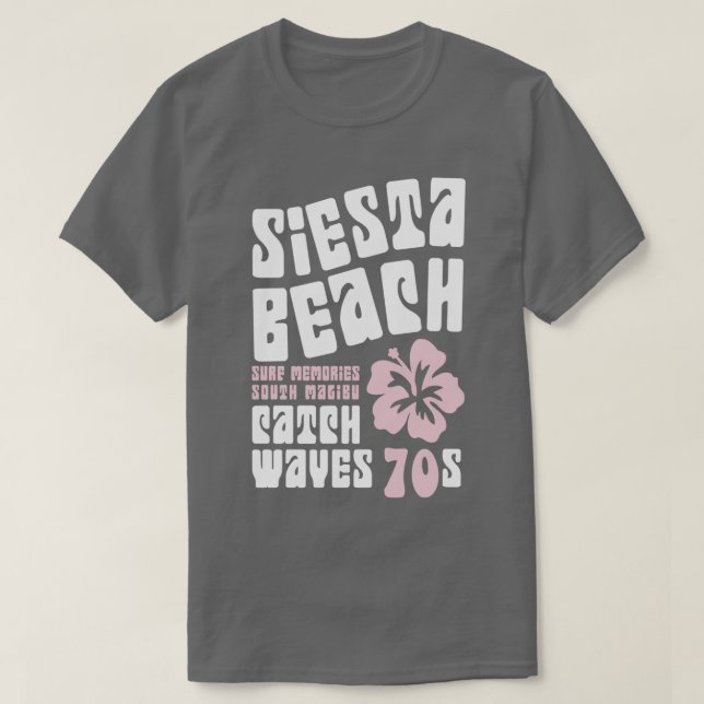 Siesta Beach T Shirt (Design framsida)