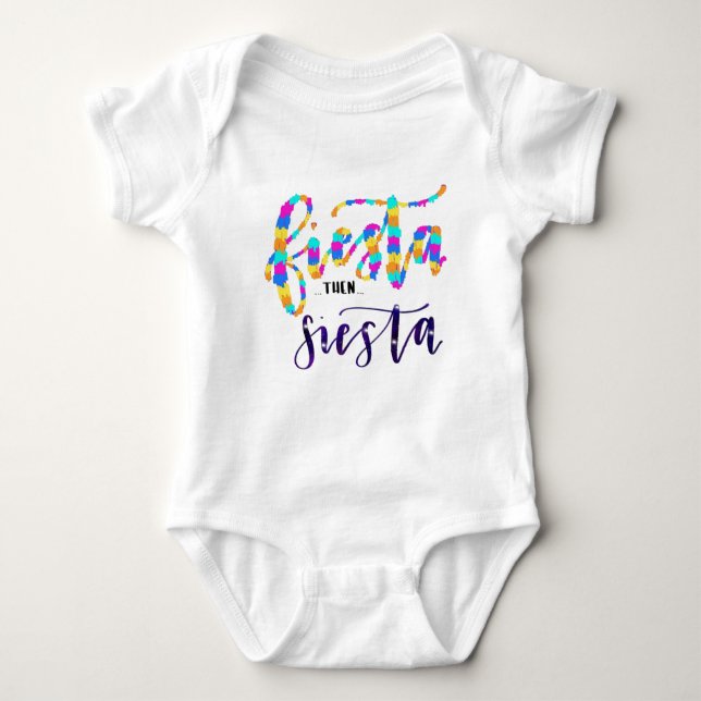 Siesta för Fiesta därefter - T Shirt (Framsida)