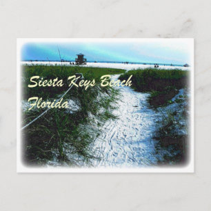 Siesta Keys Beach, Florida Kläder Vykort