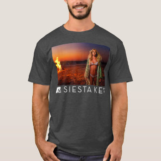 Siesta Nyckel Beach and Girl T Shirt