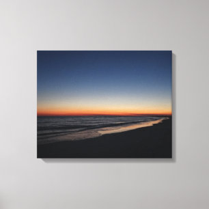 Siesta Nyckel Beach Sunset Canvastryck