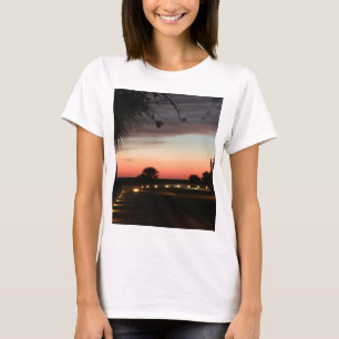 Siesta Nyckel Beach Sunset T-shirt
