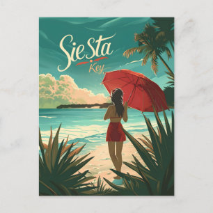 Siesta Nyckel Beach Travel och Vykort