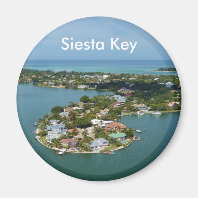 Siesta Nyckel, Florida Magnet (Framsidan)