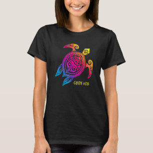 Siesta Nyckel Florida Sunset Sea Turtle Beach Vaca T Shirt