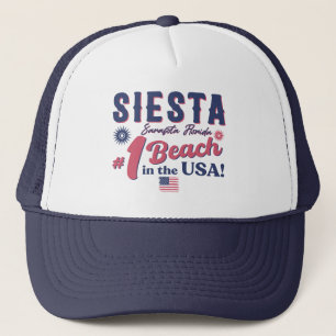 Siesta Nyckel Florida Vintage Souvenir FL Retro Be Keps