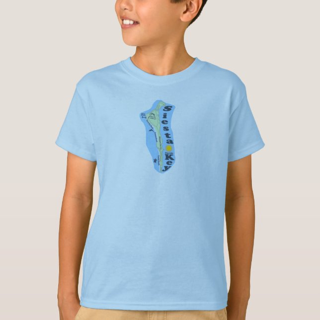 Siesta Nyckel. Tee Shirt (Framsida)
