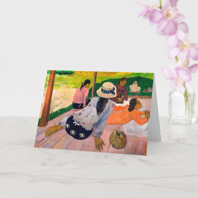 Siesta | Paul Gauguin | Kort (Orkide)