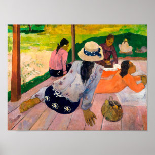 Siesta   Paul Gauguin   Poster