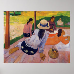 "Siesta" - Paul Gauguin Skriv ut Poster
