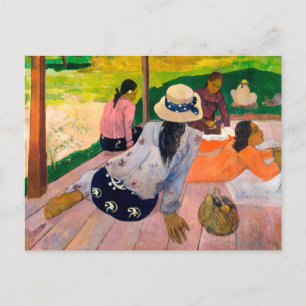 Siesta Paul Gauguin Vykort