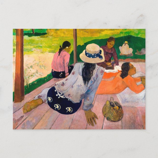 Siesta | Paul Gauguin | Vykort (Framsida)