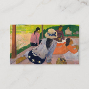 Siestaen - Paul Gauguin Visitkort
