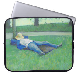 Siestan (av Gustave Caillebotte) Laptop Fodral
