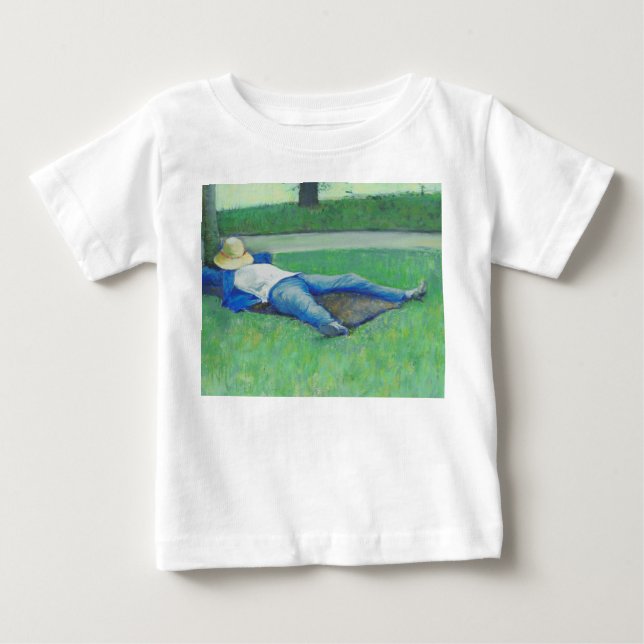 Siestan (av Gustave Caillebotte) T Shirt (Framsida)