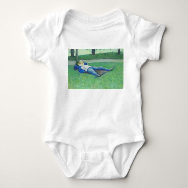 Siestan (av Gustave Caillebotte) T Shirt (Framsida)
